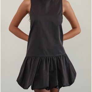 Motel Bubble Hem Mini Dress
